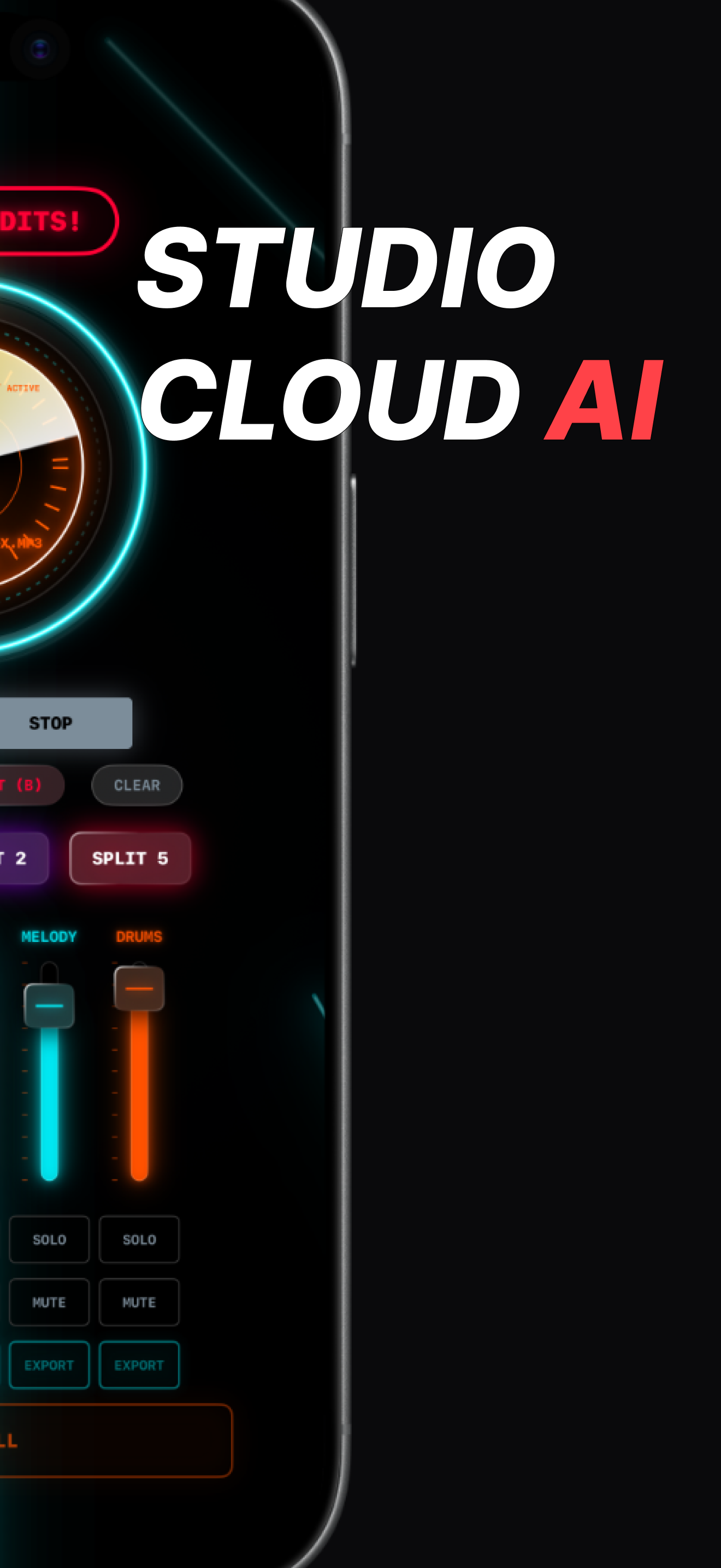 Export directly to iCloud Drive for Traktor Pro and Ableton Live integration from iPhone.